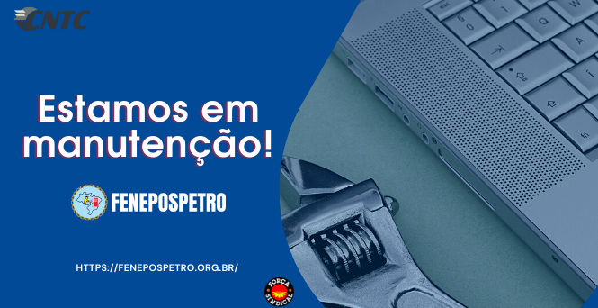 Estamos em Manutenção!